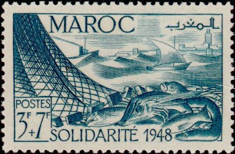 Timbre Maroc Y&T N°273 Timbre Maroc Y&T N°273