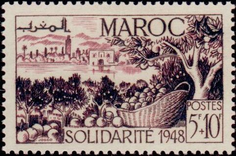 Timbre Maroc Y&T N°274 Timbre Maroc Y&T N°274