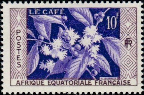 Timbre Afrique Equatoriale Française Y&T N°236