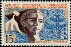 Timbre Afrique Occidentale Française Y&T N°66