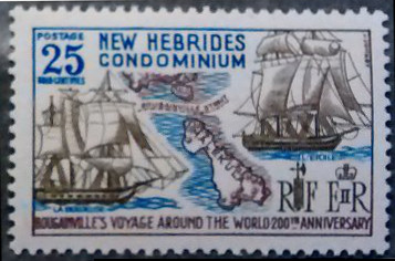 Timbre Nouvelles-Hbrides Y&T N271