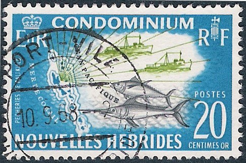 Briefmarken New Hebrides Y&T N�274