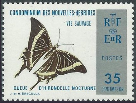 Timbre Nouvelles-Hbrides Y&T N379