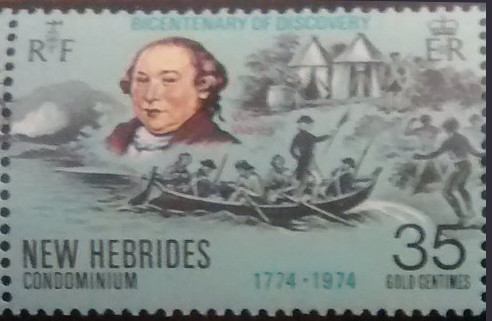 Timbre Nouvelles-Hbrides Y&T N399