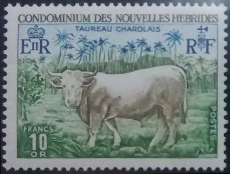 Timbre Nouvelles-Hbrides Y&T N408