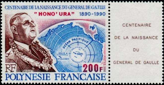 Timbre Polynésie Y&T N°364A Timbre Polynésie Y&T N°364A