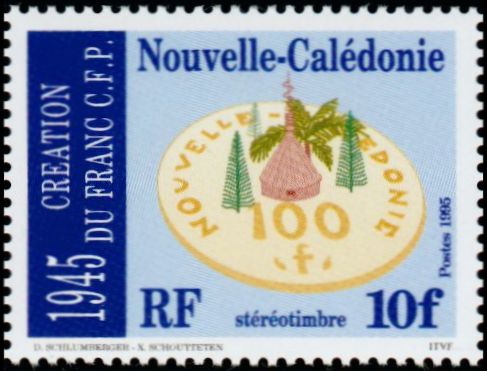 Timbre Nouvelle Caldonie Y&T N689