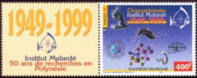 Timbre Polyn�sie Y&T N�601C