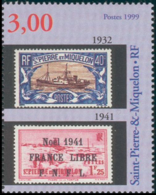 Timbre Saint-Pierre et Miquelon Y&T N693