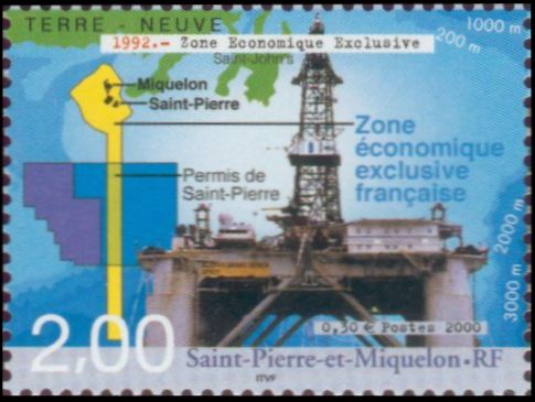 Timbre Saint-Pierre et Miquelon Y&T N735