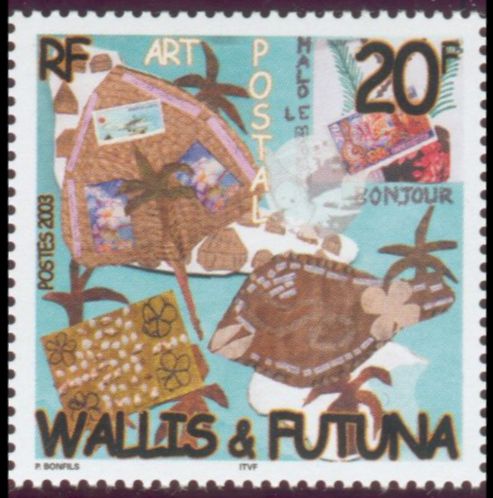 Timbre Wallis et Futuna Y&T N�595