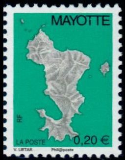 Timbre Mayotte Y&T N160A