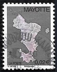 Timbre Mayotte Y&T N°151a
