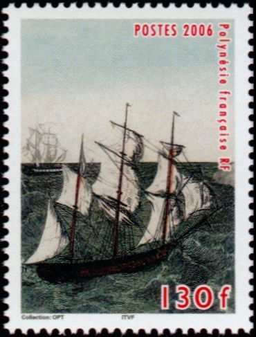 Timbre Polyn�sie Y&T N�768