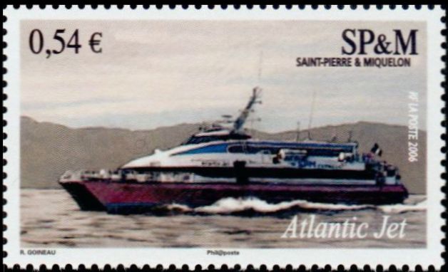 Timbre Saint-Pierre et Miquelon Y&T N880