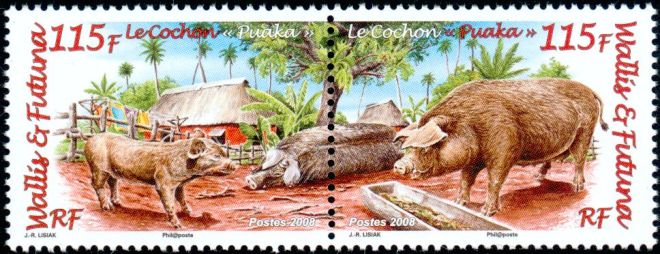 Timbre Wallis et Futuna Y&T N710A