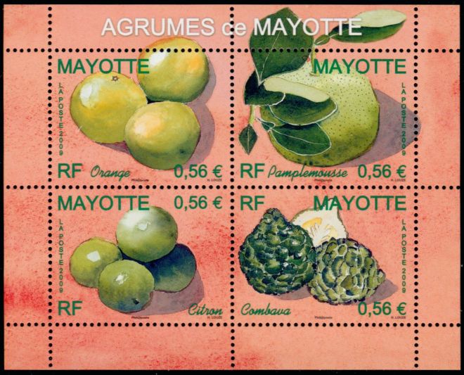 Timbre Mayotte Y&T N�227A