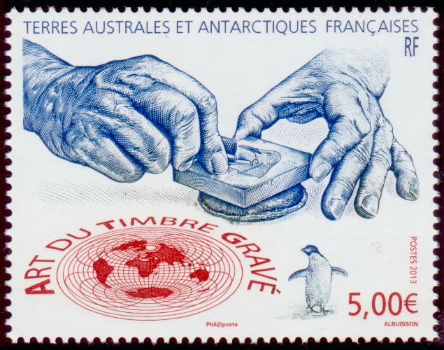 Timbre T.A.A.F. Y&T N°682 Timbre T.A.A.F. Y&T N°682