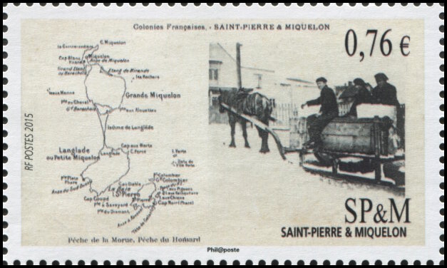 Stamp Saint-Pierre and Miquelon Y&T N°1128 Stamp Saint-Pierre and Miquelon Y&T N°1128