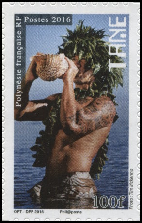 Timbre Polyn�sie Y&T N�1133