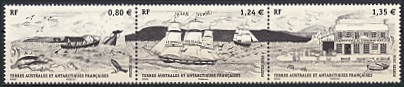 Briefmarken French Southern and Antarctic Lands (TAAF) Y&T N°778-780 Briefmarken French Southern and Antarctic Lands (TAAF) Y&T N°778-780