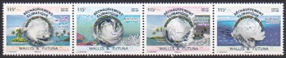 Timbre Wallis et Futuna Y&T N877-880