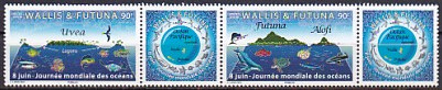 Timbre Wallis et Futuna Y&T N907-908