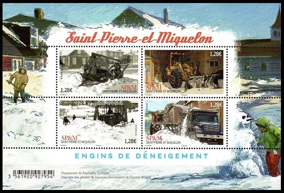 Timbre Saint-Pierre et Miquelon Y&T NF1255