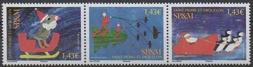 Timbre Saint-Pierre et Miquelon Y&T N1274-1276