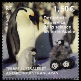 Timbre T.A.A.F. Y&T N°1001 Timbre T.A.A.F. Y&T N°1001