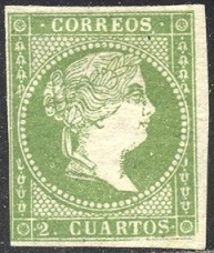Stamp Espana Y&T N38