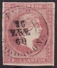 Stamp Espana Y&T N43A