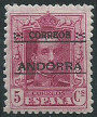 Timbre Andorre Espagnol Y&T N2
