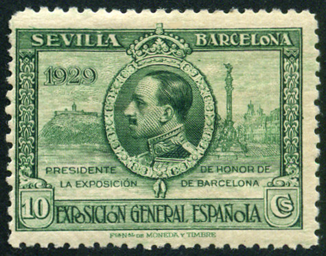 Stamp Espana Y&T N°370 Stamp Espana Y&T N°370