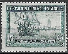 Stamp Espana Y&T N°371 Stamp Espana Y&T N°371