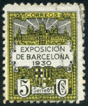 Timbre Barcelone, Surtaxe Y&T N�6