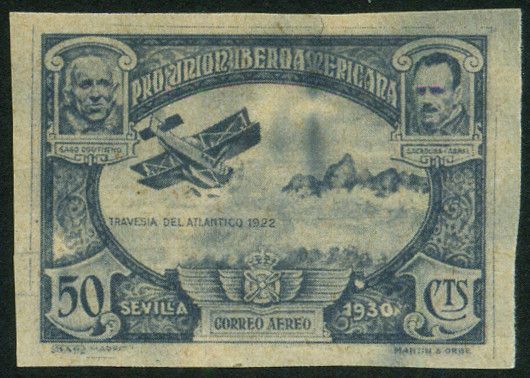 Stamp Espana Y&T N�PA79 [nd]