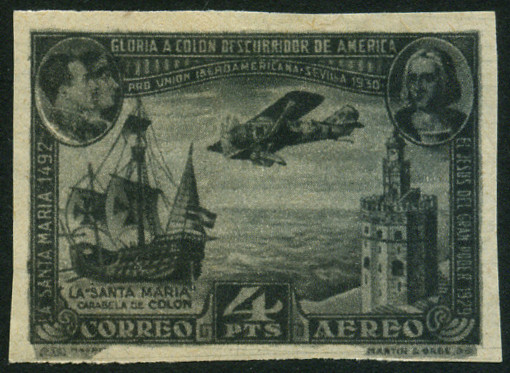 Stamp Espana Y&T N�PA83a [nd]