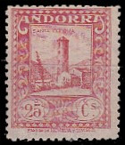 Timbre Andorre Espagnol Y&T N�35