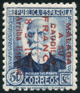 Timbre Malaga Y&T N°32 Timbre Malaga Y&T N°32