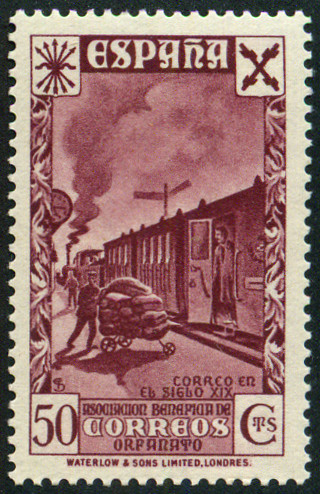 Sello España Y&T N°BI56 Sello España Y&T N°BI56