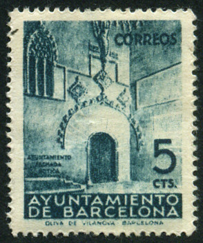 Timbre Barcelone, Surtaxe Y&T N�38