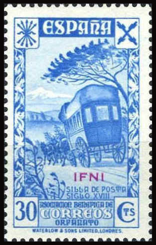 Stamp Ifni Y&T N°BI3 Stamp Ifni Y&T N°BI3