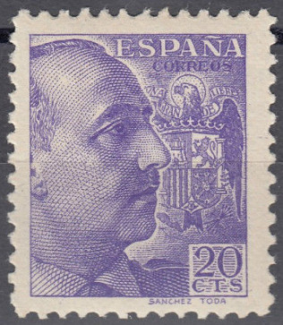 Stamp Espana Y&T N664