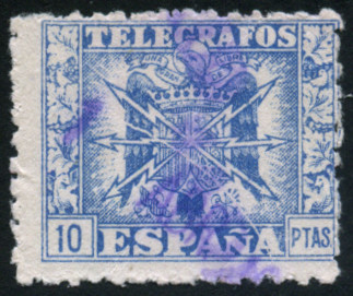 Timbre Espagne Y&T N�TE87