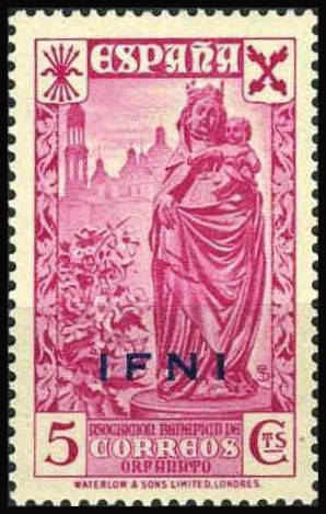 Stamp Ifni Y&T N°BI7 Stamp Ifni Y&T N°BI7