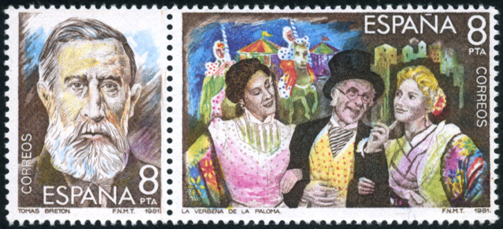 Sello España Y&T N°2283-84 Sello España Y&T N°2283-84