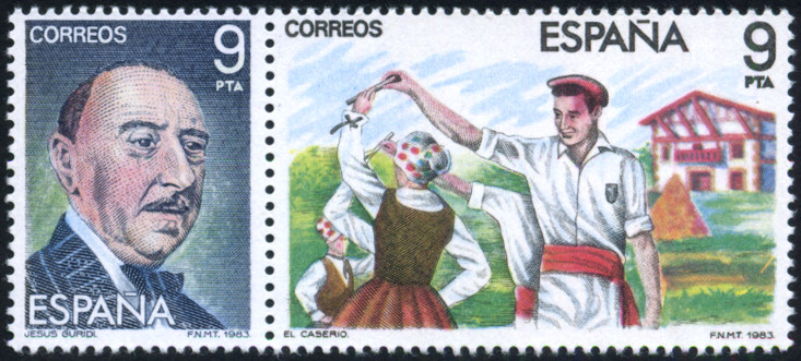 Timbre Espagne Y&T N�2317-18