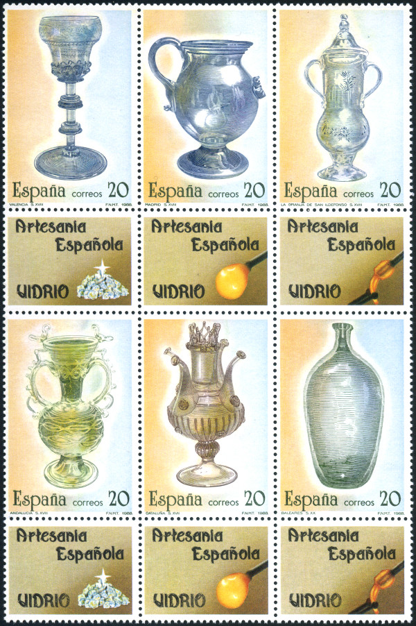 Briefmarken Espana Y&T N°2555-60 Briefmarken Espana Y&T N°2555-60