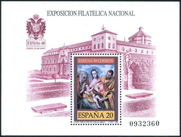 Timbre Espagne Y&T N�BF40